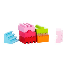 Дерев'яна іграшка Cubika Пірамідка LD-4 8 деталей (11339)