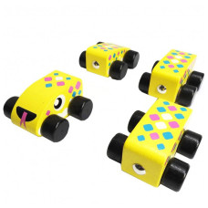 Дерев'яна іграшка Cubika поїзд Змійка (CB15412)