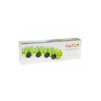 Дерев'яна іграшка Левеня Cubika Гусениця на магнітах (15405)