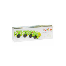 Дерев'яна іграшка Левеня Cubika Гусениця на магнітах (15405)