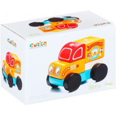 Дерев'яна машинка Cubika Мандрівний цирк LM-7 5 деталей (13166)