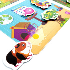 Гра розвиваюча Vladi Toys Хто де живе? На липучках (VT1302-26)