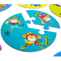 Гра розвиваюча Vladi Toys Зоосвіт. Набір 3в1 (VT2901-04)