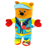 Іграшка дитяча Mioobaby розвиваюча Ларрі навчається одягатися (BS171)