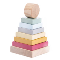 Дерев'яна іграшка Левеня Cubika Пірамідка LD-19 (15887)