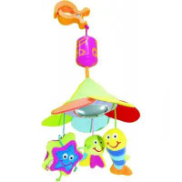 Підвіска брязкальце Biba Toys на кліпсі Морські звірята (BM542)