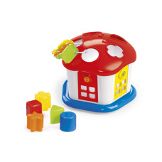 Сортер DOLU різнокольоровий п'ятигранний будиночок (OR5096)