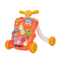 Ігровий центр 2 в 1 багатофункціональна каталка червона (YL622RD)