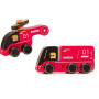 Дерев'яна іграшка Cubika Набір Пожежні (15559)
