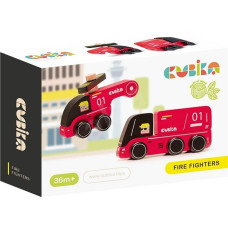Дерев'яна іграшка Cubika Набір Пожежні (15559)