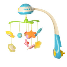 Мобіль для ліжечка Limo Toy Зоряні сни карусель з проектором та брязкальцями (HB0015)