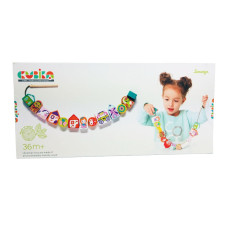 Дерев'яна іграшка Cubika Казкова на шнурівці (14309)