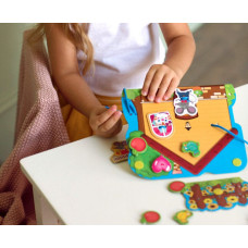 Гра розвиваюча Vladi Toys Будиночок друзів на шнурівці (VT5303-09)