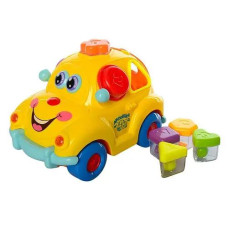 Машинка-сортер Limo Toy крихітка Автошка музична зі світло-звуковими ефектами (9170UA)