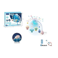 Брязкальце Kids Melody карусель-проектор зі звуковими ефектами рожеве (9970KM)