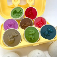 Гра розвиваюча Лоток яєць сортер динозаври (DF23)