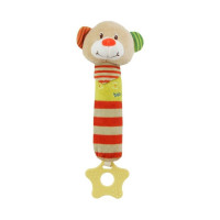 Брязкальце Baby mix пищалка м'яка ведмедик (16135/5015)