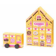 Дерев'яна іграшка Cubika Candy shop LDK1 (15115)