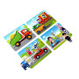 Гра розвиваюча Vladi Toys Транспорт На липучках (VT1302-28)