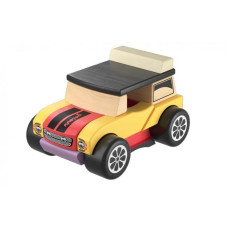 Дерев'яна машинка-конструктор Cubika Міні-Кабріолет з магнітами LM-3 (12060)