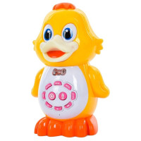 Розвиваюча іграшка Limo Toy Балакуче каченя з аудіо-казками 27 см (укр.) (FT0042)