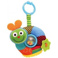 Підвісне брязкальце Biba Toys Веселий равлик (GD153)