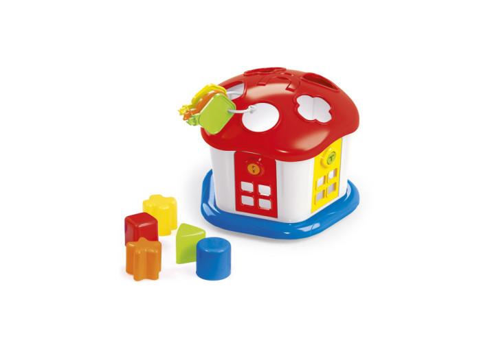 Сортер DOLU різнокольоровий п'ятигранний будиночок (OR5096)