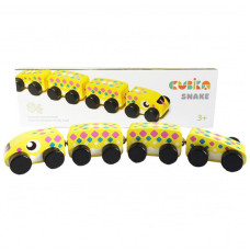 Дерев'яна іграшка Cubika поїзд Змійка (CB15412)