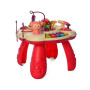 Розвиваючий центр ігровий столик з барабанами червоний (648A-51)