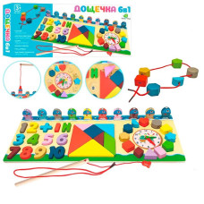 Ігровий центр Limo Toy Дощечка 6в1 (MD1603)