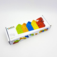 Дерев'яна іграшка Cubika Пірамідка LD-13 25 деталей (15016)