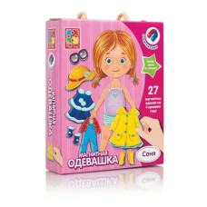 Гра розвиваюча Vladi Toys Магнітна одягалка "Соня" (VT3702-07)