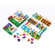 Гра розвиваюча Vladi Toys Маленький логік. Гра з прищіпками (VT5303-11)