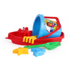 Пісочний набір ТехноК кораблик №3 з відерцем і пасочками (TH2889)