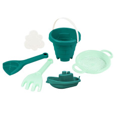 Пісочний набір Tigres Вежа ціаніт 6 ел (39833)