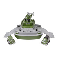 Набір машинок ТехноК військовий пором із транспортом (TH9369)