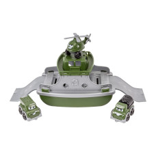 Набір машинок ТехноК військовий пором із транспортом (TH9369)