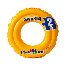 Круг надувний Intex Pool School 2-х камерний 51см (58231)