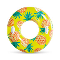 Коло INTEX надувне з ручками 107 см жовте (56261YL)