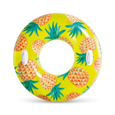 Коло INTEX надувне з ручками 107 см жовте (56261YL)