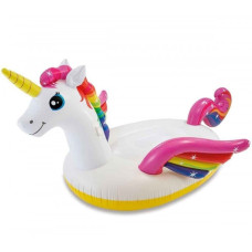 Плотик надувний дитячий Intex Єдиноріг 201x140см (57561)