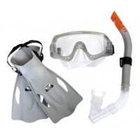 Набір для підводного плавання Bestway 3в1 Маска трубка і ласти (25020)