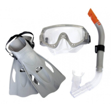 Набір для підводного плавання Bestway 3в1 Маска трубка і ласти (25020)