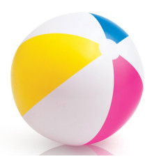 М'яч надувний INTEX для води різнокольоровий 61 см (59030)