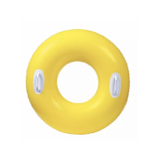 Коло INTEX надувне з ручками яскравий неон жовте 76 см (59258YL)