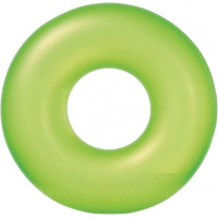 Надувне коло INTEX однотонний неоновий зелене 91 см (59262GR)