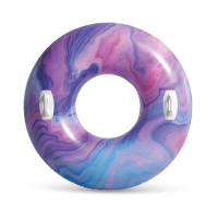 Коло INTEX надувне з ручками 114 см фіолетове (56267VL)