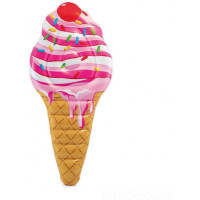 Плотик надувний Intex Ріжок Морозива 224x107см (58762)