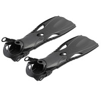 Ласти для плавання Intex Чорні 41-45 (55635)