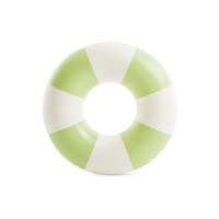 Коло надувне Intex смугасте салатове 91 см (59271GR)